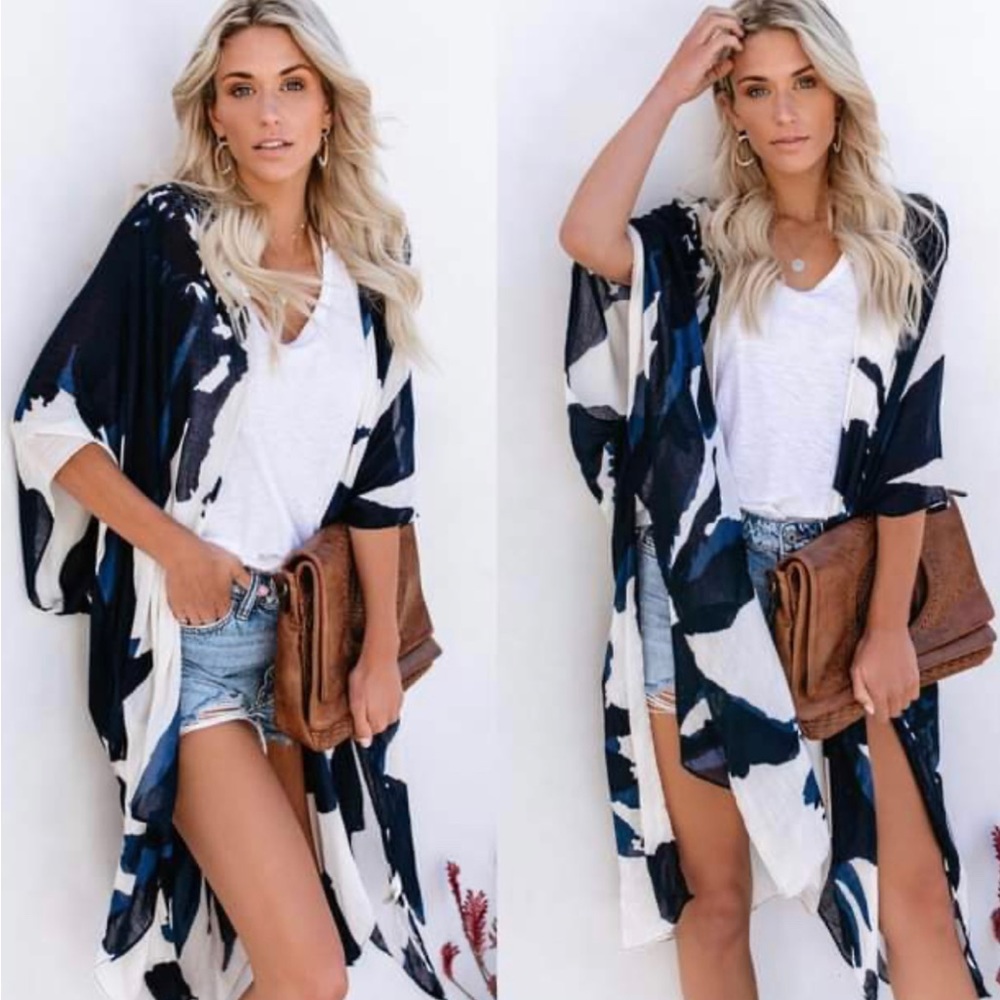 Morning Glory Kimono